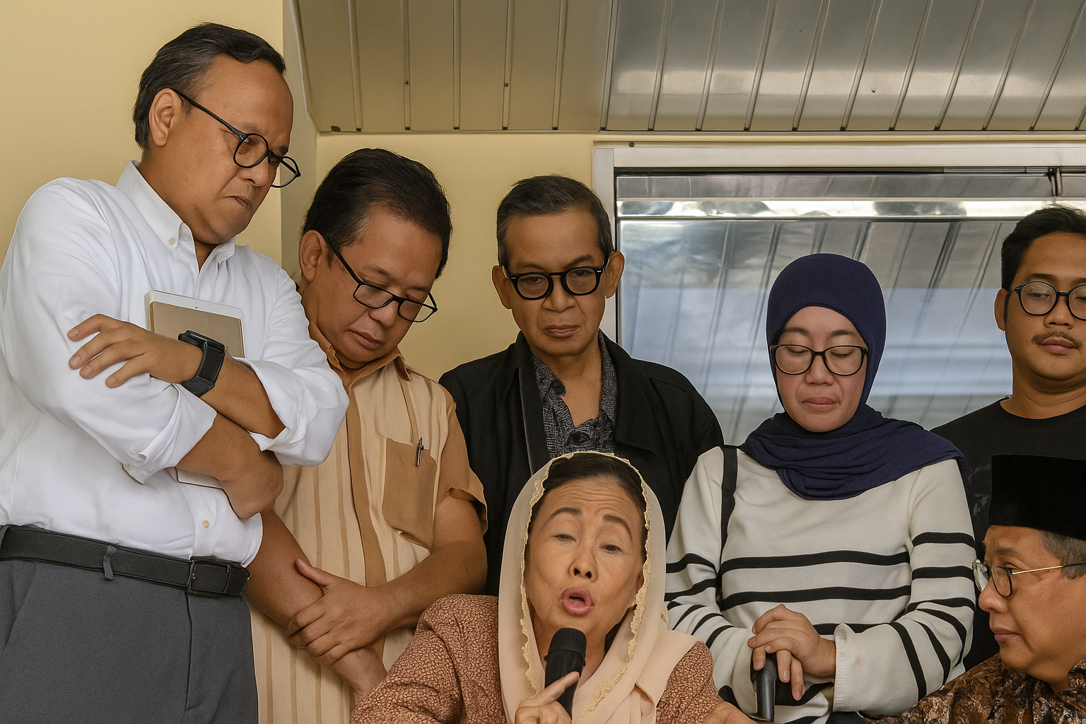 Istri Gus Dur dan Tokoh GNB Siap Jadi Penjamin Delpedro Dkk. (X@LBH_Jakarta)